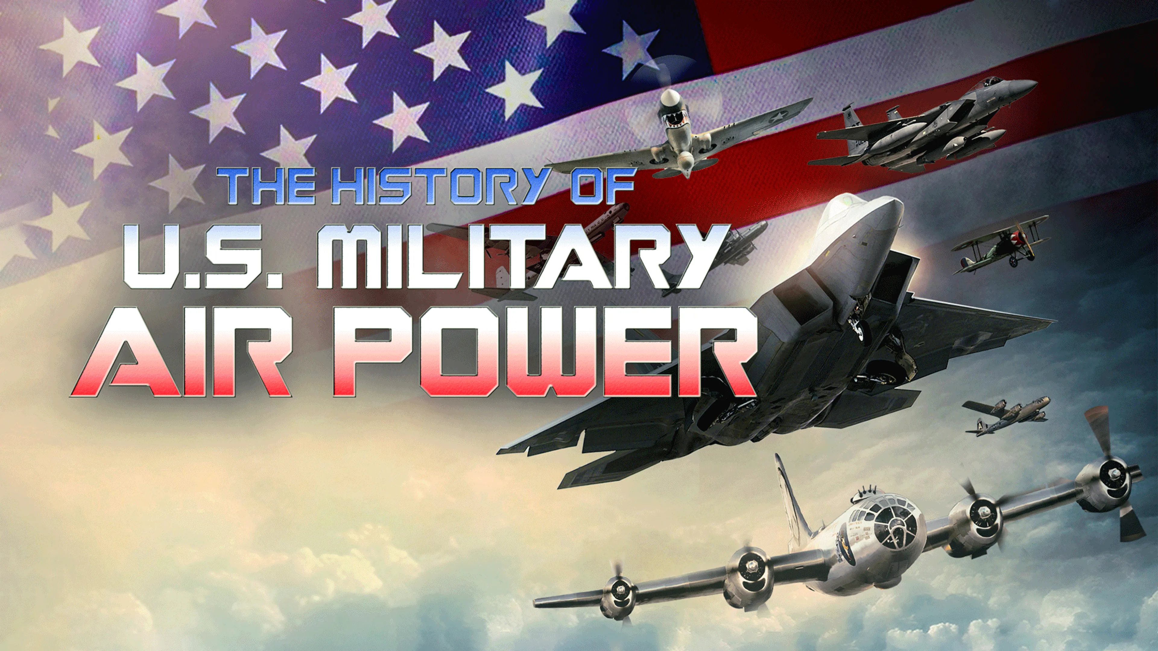 The History of U.S. Military Air Power  poster